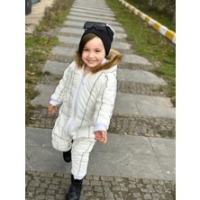 Ares Kids Fashion Kar Tulumu Siyah Suya Dayanıklıdır