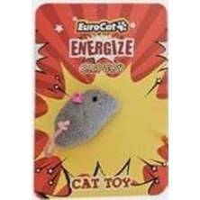 EuroCat Kedi Otlu Kedi Oyuncağı Tombik Fare