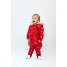 Ares Kids Fashion Kar Tulumu Siyah Suya Dayanıklıdır