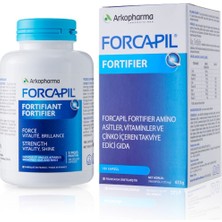 Arkopharma Forcapil® Fortifier – Saç ve Tırnak Güçlendirici Takviye Edici Gıda - 180 Kapsül