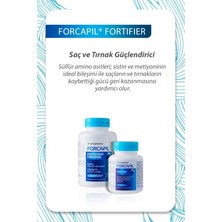 Arkopharma Forcapil® Fortifier – Saç ve Tırnak Güçlendirici Takviye Edici Gıda - 180 Kapsül