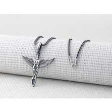 Takıhan Kanatlı Kılıç 925 Ayar Gümüş Kolye