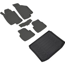 Ferrous Volkswagen Passat cc 4d Paspas Siyah ve 3D Bagaj Havuzu 2008 2012