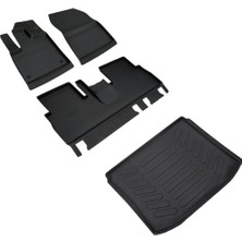 Ferrous Citroen Berlingo 4d Paspas Siyah ve 3D Bagaj Havuzu 2019 ve Üstü