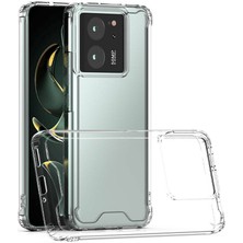 Case 4u Xiaomi Mi 13T Kılıf Şeffaf Sert Sararmaz Coss Kapak Şeffaf