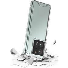 Case 4u Xiaomi Mi 13T Kılıf Şeffaf Sert Sararmaz Coss Kapak Şeffaf