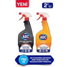 Abc Sprey Temizleyici Ocak Fırın Ankanstre & Yağ Çözücü 750 ml