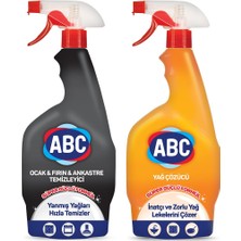 Abc Sprey Temizleyici Ocak Fırın Ankanstre & Yağ Çözücü 750 ml