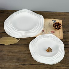 Amber Stüdyo Dalgalı Asimetrik Takı Tabağı / Küçük Boy