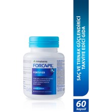 Arkopharma Forcapil® Fortifier – Saç ve Tırnak Güçlendirici Takviye Edici Gıda  - 60 Kapsül