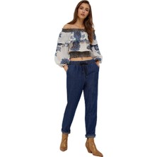 Liu Jo Kadın Mavi Jeans UA2108DS001-MAVİ