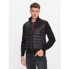 Paul & Shark  Erkek Marka Logo Detaylı Regular Fit Uzun Kollu Siyah Mont 12311223-011