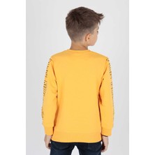 Ahengim Erkek Çocuk Leader Baskılı Trend Sweatshirt AK15091