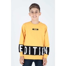 Ahengim Erkek Çocuk Edition Baskılı Trend Sweatshirt AK15121