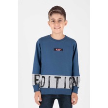 Ahengim Erkek Çocuk Edition Baskılı Trend Sweatshirt AK15121