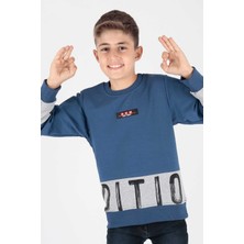 Ahengim Erkek Çocuk Edition Baskılı Trend Sweatshirt AK15121