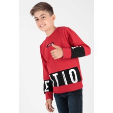 Ahengim Erkek Çocuk Edition Baskılı Trend Sweatshirt AK15121