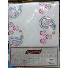 Jolly Home 4 Mevsim Çift Kişilik Kapitoneli Nevresim Takımı-Sima Indigo