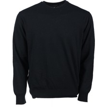 Paul & Shark  Erkek Marka Logo Detaylı Regular Fit Uzun Kollu Lacivert Kazak P20P1534-050