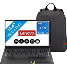 Lenovo V15 G3 Intel Core I7-1255U 16GB 1 Tb SSD Freedos 15.6" Fhd Klavye Işıklı Taşınabilir Bilgisayar 82TT00C6TX Çanta Hediye-Snertech