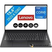 Lenovo V15 G3 Intel Core I7-1255U 16GB 1 Tb SSD Freedos 15.6" Fhd Klavye Işıklı Taşınabilir Bilgisayar 82TT00C6TX Çanta Hediye-Snertech