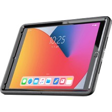 FUJİMAX Apple iPad Air 3 Kılıf 10.5 Inç Yatay Standlı Zırh Özellikli Kalem Bölmeli Defender Kılıf (Model A1701,A1709,A1852)