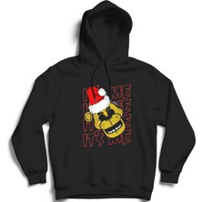 The Fame Five Nights At Freddy's, Noel, Christmas, Yeni Yıl, 5naf, Fnaf, It's Me, Oyun Kapüşonlu Sweatshirt Hoodie
