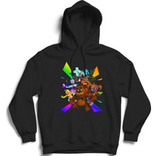 The Fame Five Nights At Freddy's, 5naf, Fnaf, VRS22, Oyun, Game Kapüşonlu Sweatshirt Hoodie