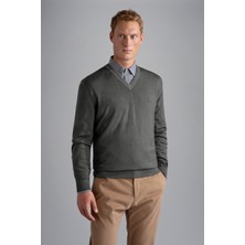 Paul & Shark  Erkek V Yaka Uzun Kollu Gri Kazak 13311031-761