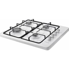 Eminçelik Ec-Sü 3140 WE60 Ng Beyaz Set Üstü Emaye Ocak