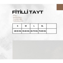 Puk Fitilli Toparlayıcı Yüksek Bel Tayt