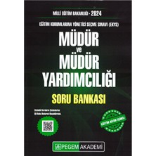 Pegem Akademi Yayıncılık 2024 MEB EKYS Müdür ve Müdür Yardımcılığı Konu Anlatımı - Soru Bankası - Deneme Seti