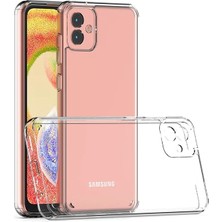 Nanospace Samsung Galaxy A05 Ile Tam Koruma Şeffaf Kamera Korumalı Kılıf
