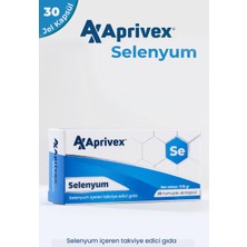 Aprivex Selenyum 30 Yumuşak Jel Kapsül