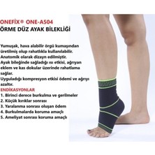 Düz Ayak Bilekliği Sporcu Bilekliği Örme