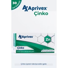 Aprivex Çinko 30 Yumuşak Jel Kapsül