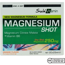 Suda Vitamin Magnesium 20 Shot x 20 ml