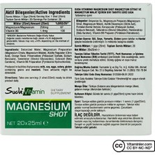 Suda Vitamin Magnesium 20 Shot x 20 ml