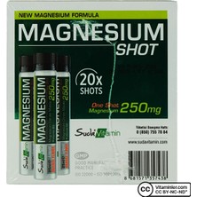 Suda Vitamin Magnesium 20 Shot x 20 ml