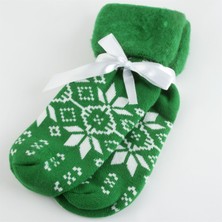 Hg.Aksesuar Kar Tanesi Yılbaşı Termal Çorap