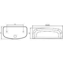 Mars Universal Microstra Ps2 Plakalık Lamba Mavi 710409