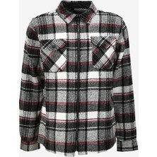 The Crow CALIFORNIA Siyah-Kırık Beyaz BASIC GÖMLEK