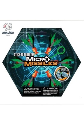 Araliko Micro Missiles Hex6 Set / Yeni Nesil Parmak Sapanı 6'lı