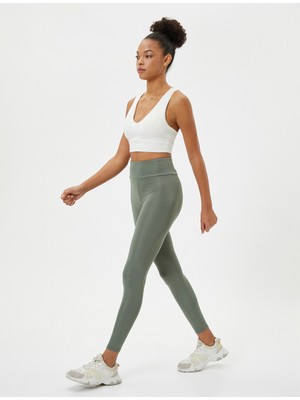 Koton Spor Tayt Yüksek Bel Slim Fit