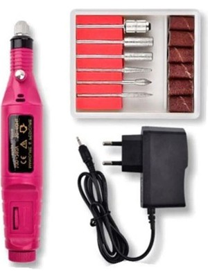 Nail Master Tırnak Törpü Seti Elektrikli Manikür Pedikür Protez Tırnak Ayak ve Tırnak Mantar Makinesi