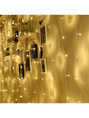 Sunshinee 400CM 40 LED Bakır Tel Fotoğraf Klip Işık Dize Noel Yıldızlı Dekoratif Işık Dize (Yurt Dışından)