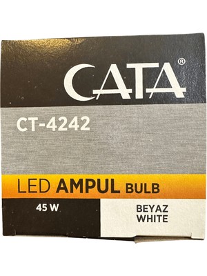 Cata CT-4242 45W 6400K (Beyaz Işık) E27 Duylu LED Torch Ampul