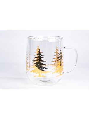 Jumbo - Jumbo Janus Çift Cidarlı Bardak 500 ml Yılbaşına Özel - 500.01.23.0120