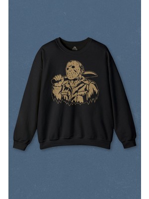 So Cool Unisex Sweatshirt Jason 13. Cuma Korku Film Friday Baskılı Sweat