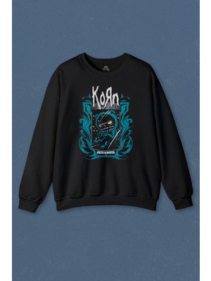 So Cool Unisex Sweatshirt Korn Souvonir Of Sadness Metal Rock Baskılı Sweat